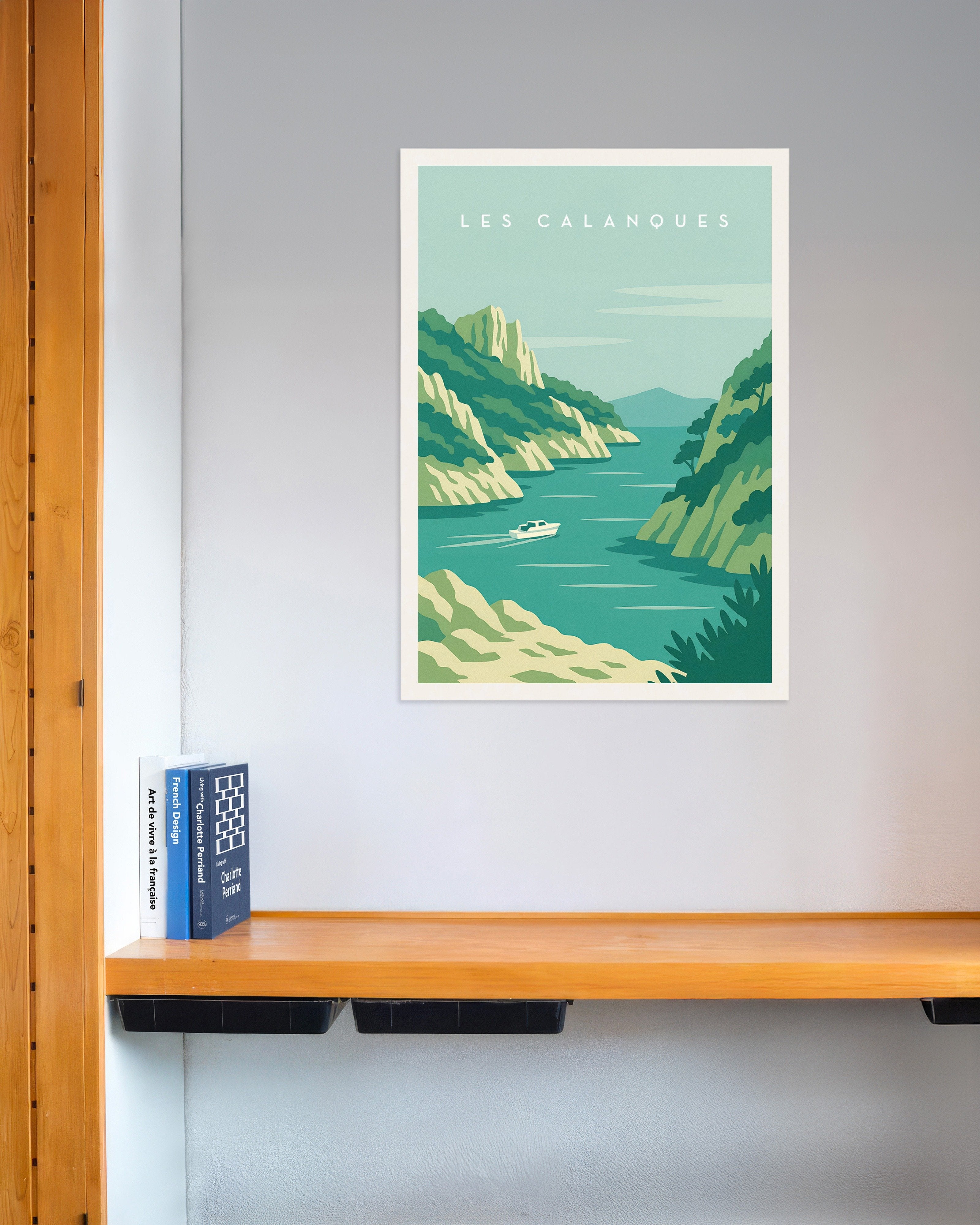 Poster of Les Calanques Wall Art Print