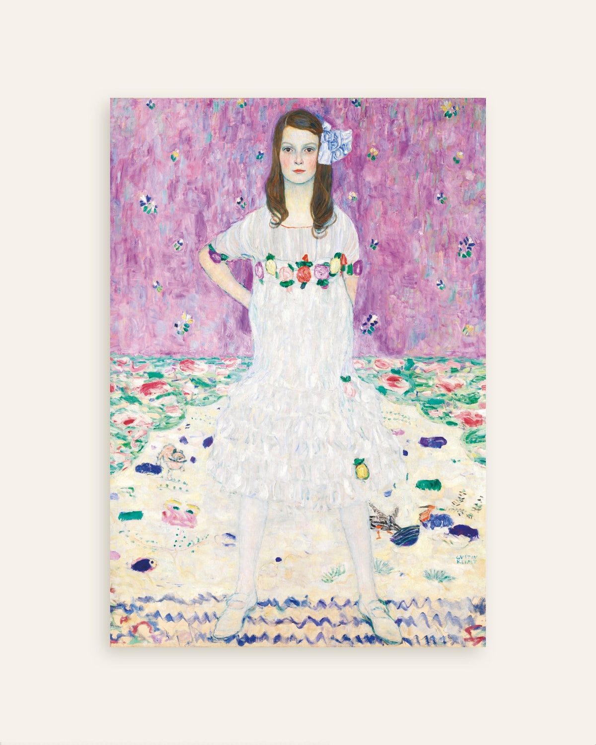 Gustav Klimtin Mäda Primavesi (1912–1913) -juliste, pienoiskuva