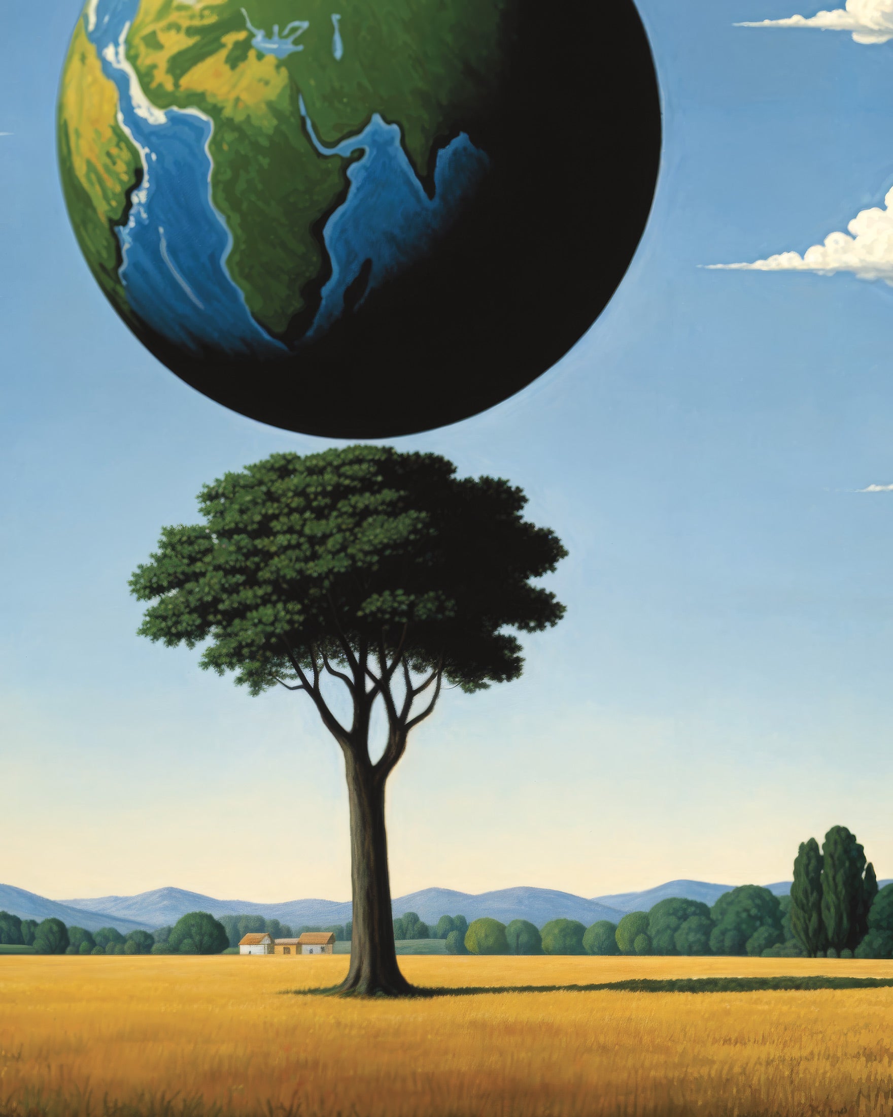 Maailmanpuu – surrealistinen belgialainen juliste