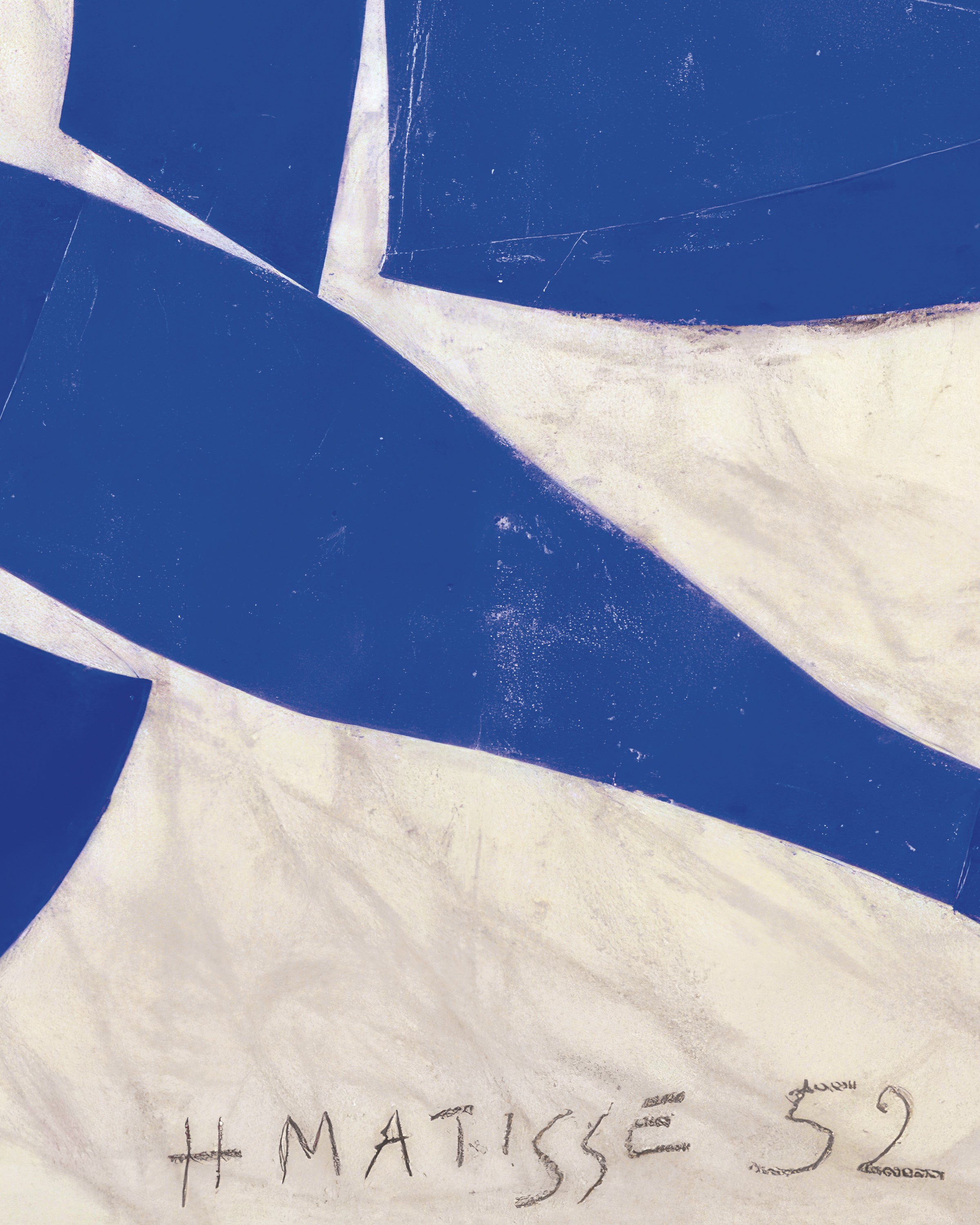 Matisse sininen alaston -sarja, I–IV julisteet