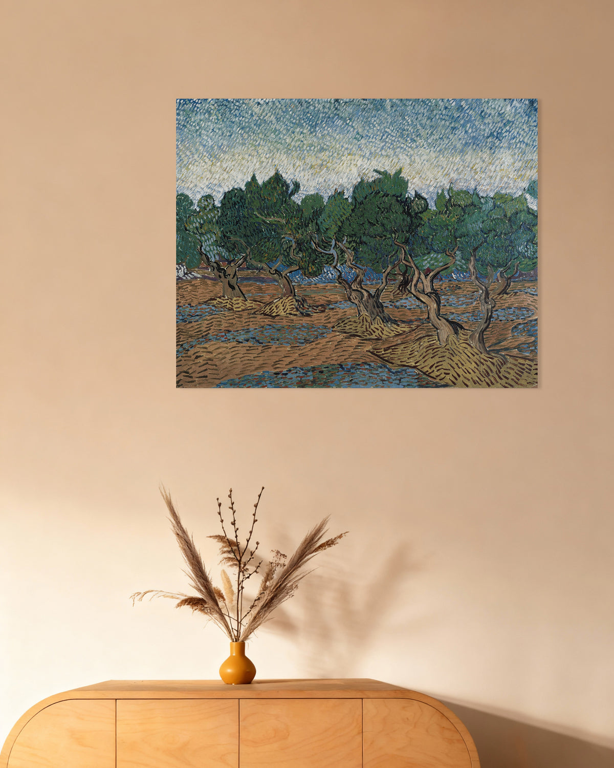 Juliste: Oliivilehto (1889), Vincent van Gogh