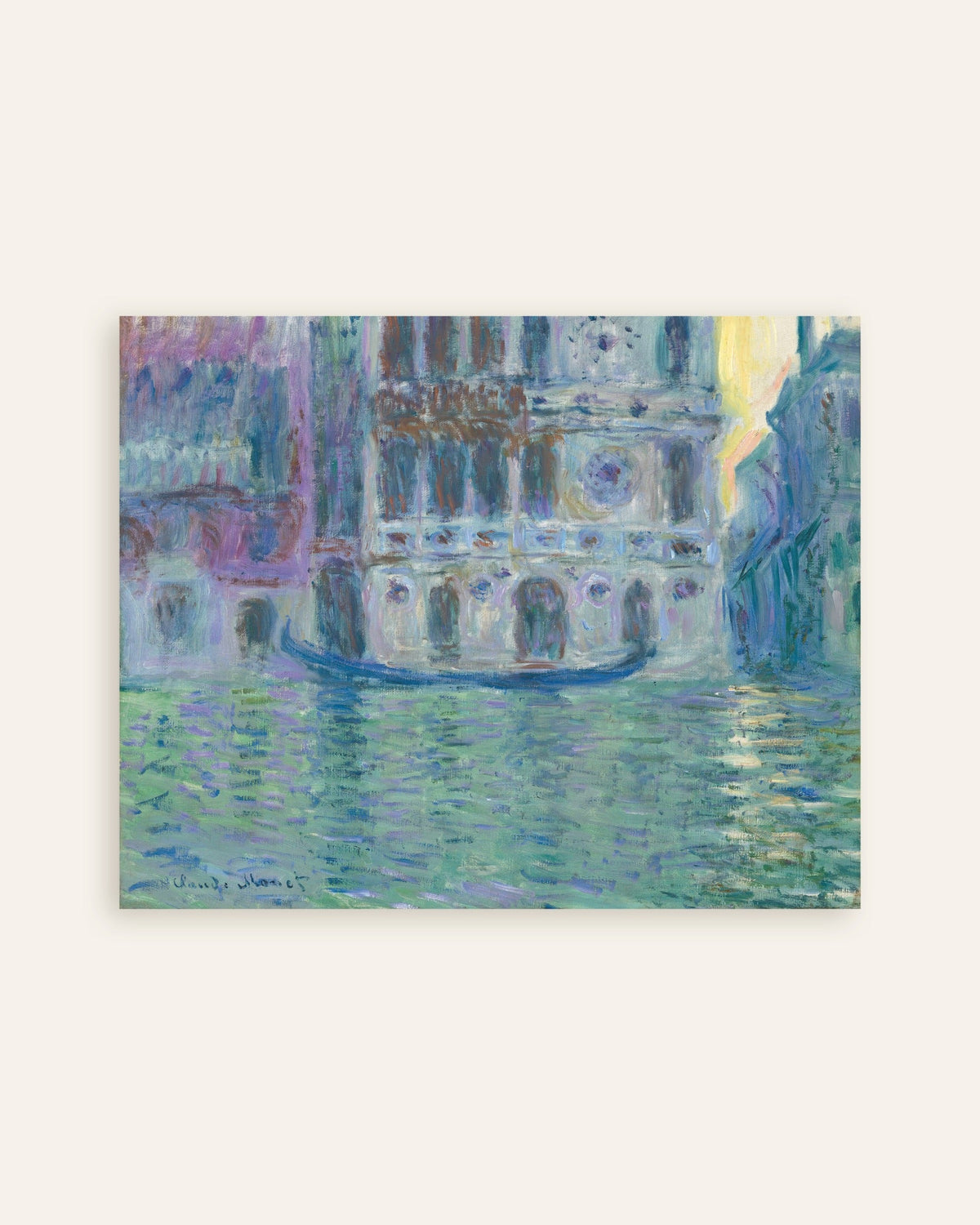 Claude Monet’n Palazzo Dario (1908) -juliste, pienoiskuva