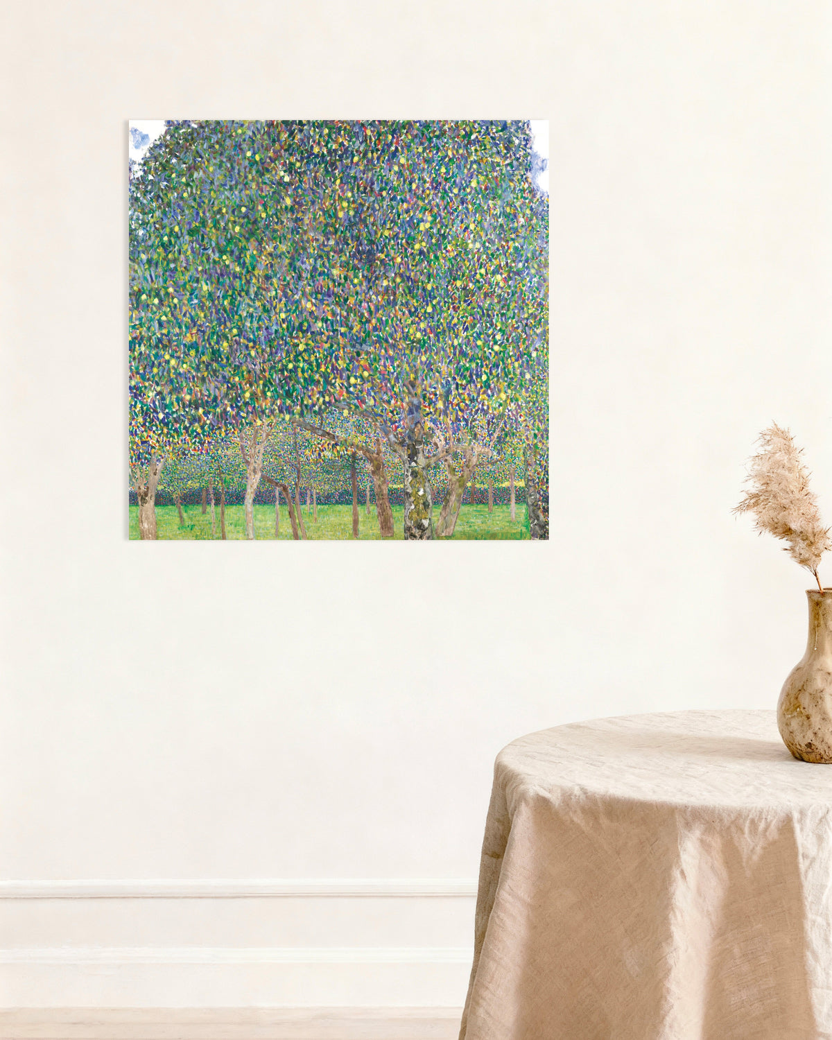 Gustav Klimtin Päärynäpuu (1903) -juliste