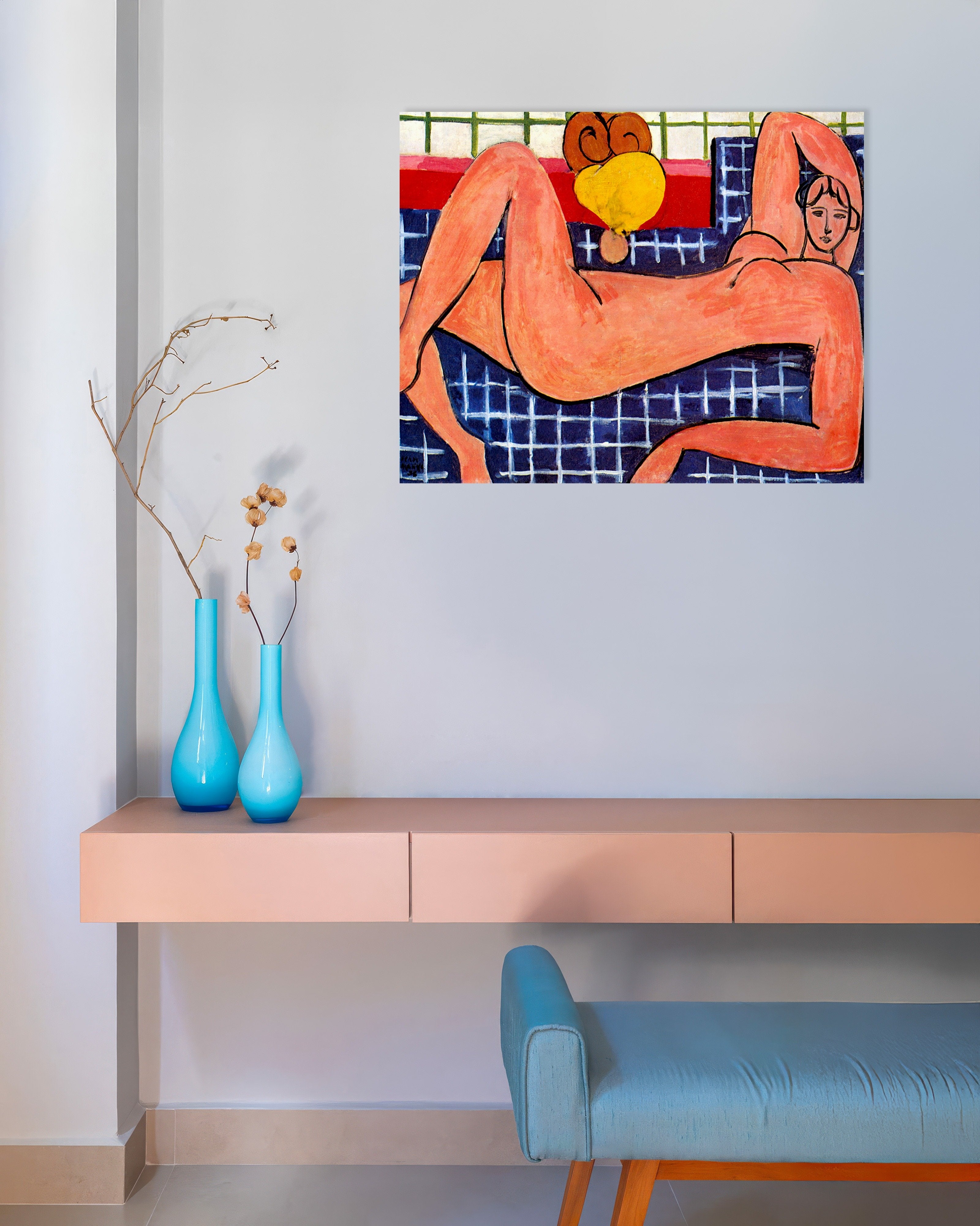 Poster of Pink nude (1935) by Henri Matisse