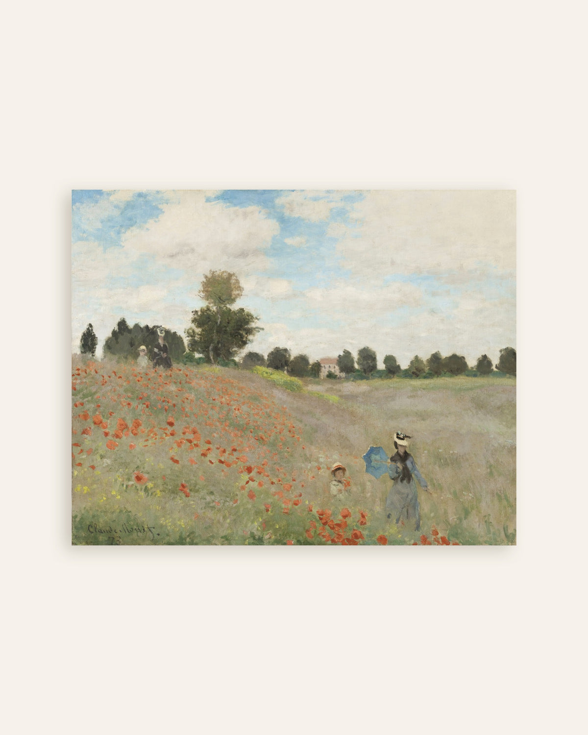 Claude Monet’n Unikot (1873) -juliste, pienoiskuva