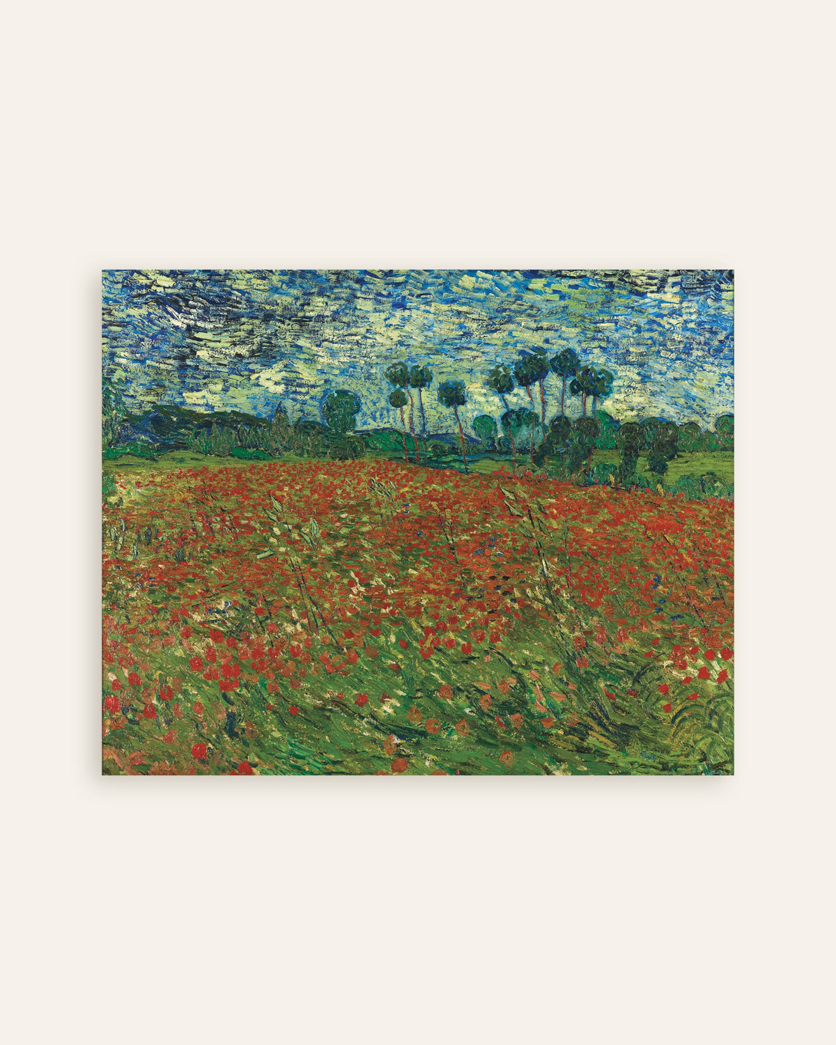 Juliste teoksesta Vincent van Goghin Unikkopelto (1890), pikkukuva