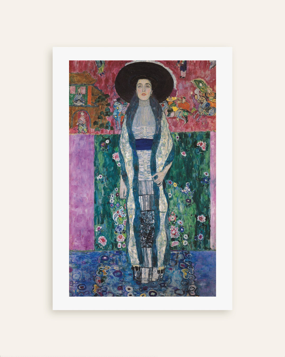 Gustav Klimtin Adele Bloch-Bauerin muotokuva II (1912) -juliste, pienoiskuva