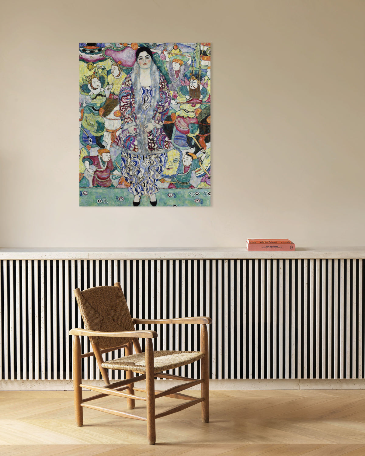 Juliste teoksesta Gustav Klimtin muotokuva Friederike Maria Beeristä (1916)