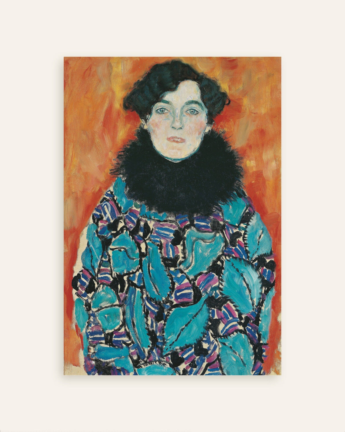 Gustav Klimtin Johanna Stauden muotokuva (1917) -juliste, pienoiskuva