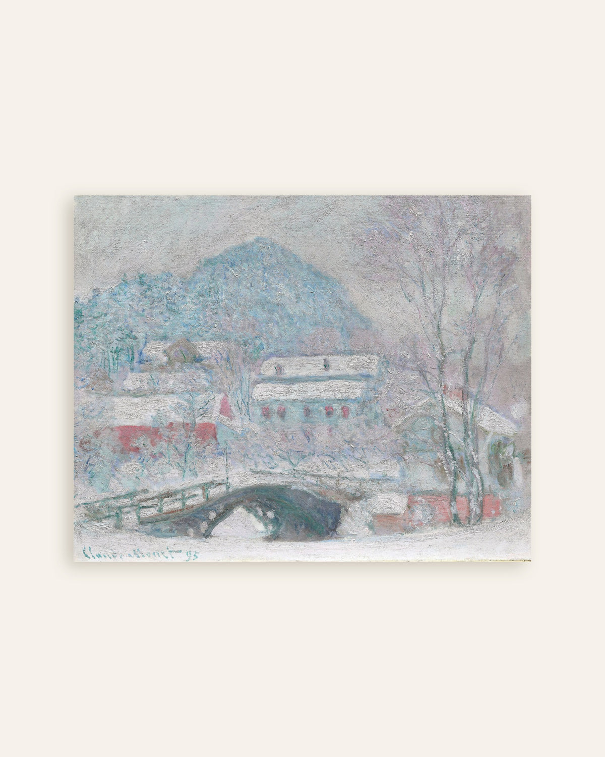 Claude Monet’n Sandvika, Norja (1895) -juliste, pienoiskuva