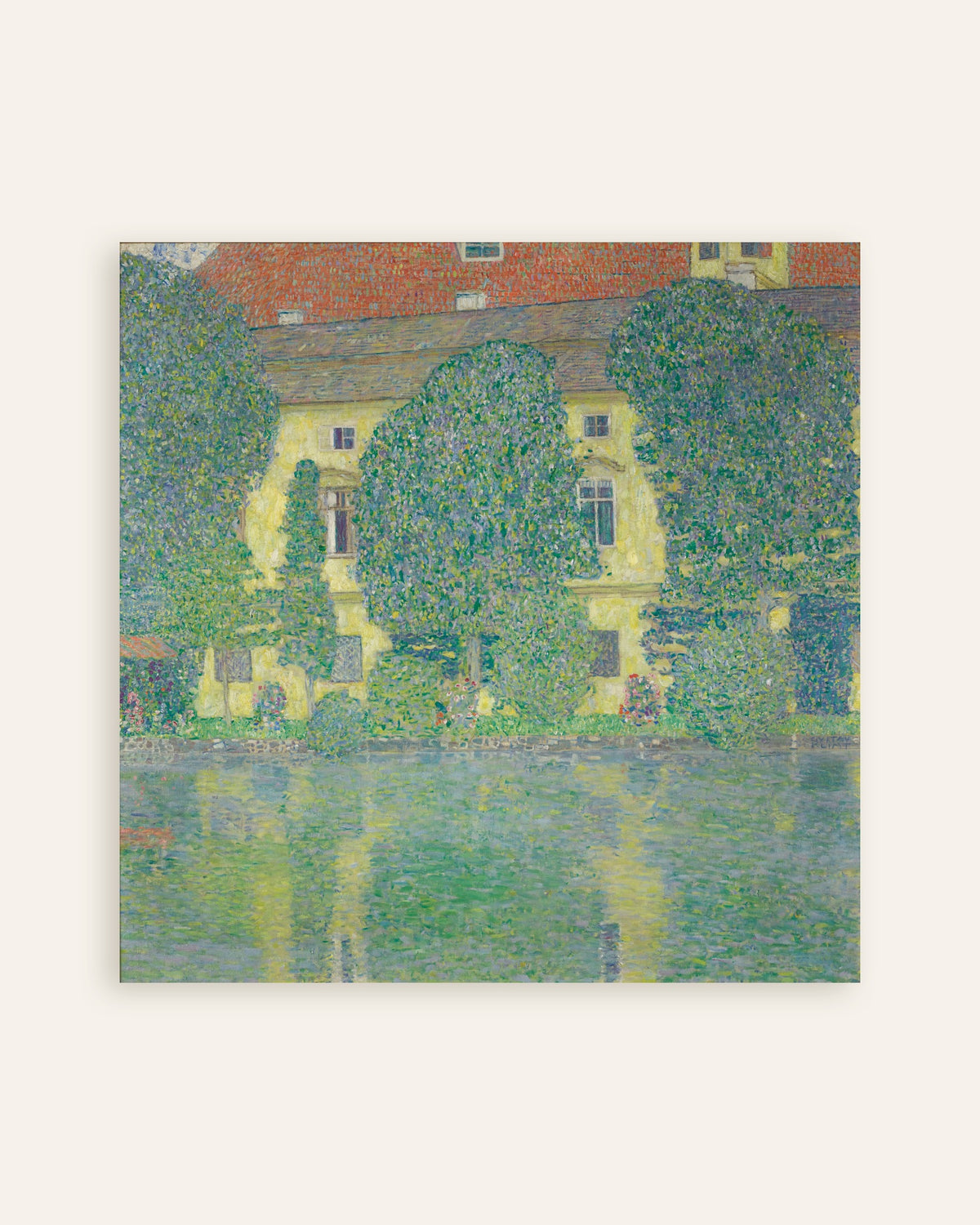 Juliste teoksesta Schloss Kammer Atterseellä III (1910), Gustav Klimt, pikkukuva