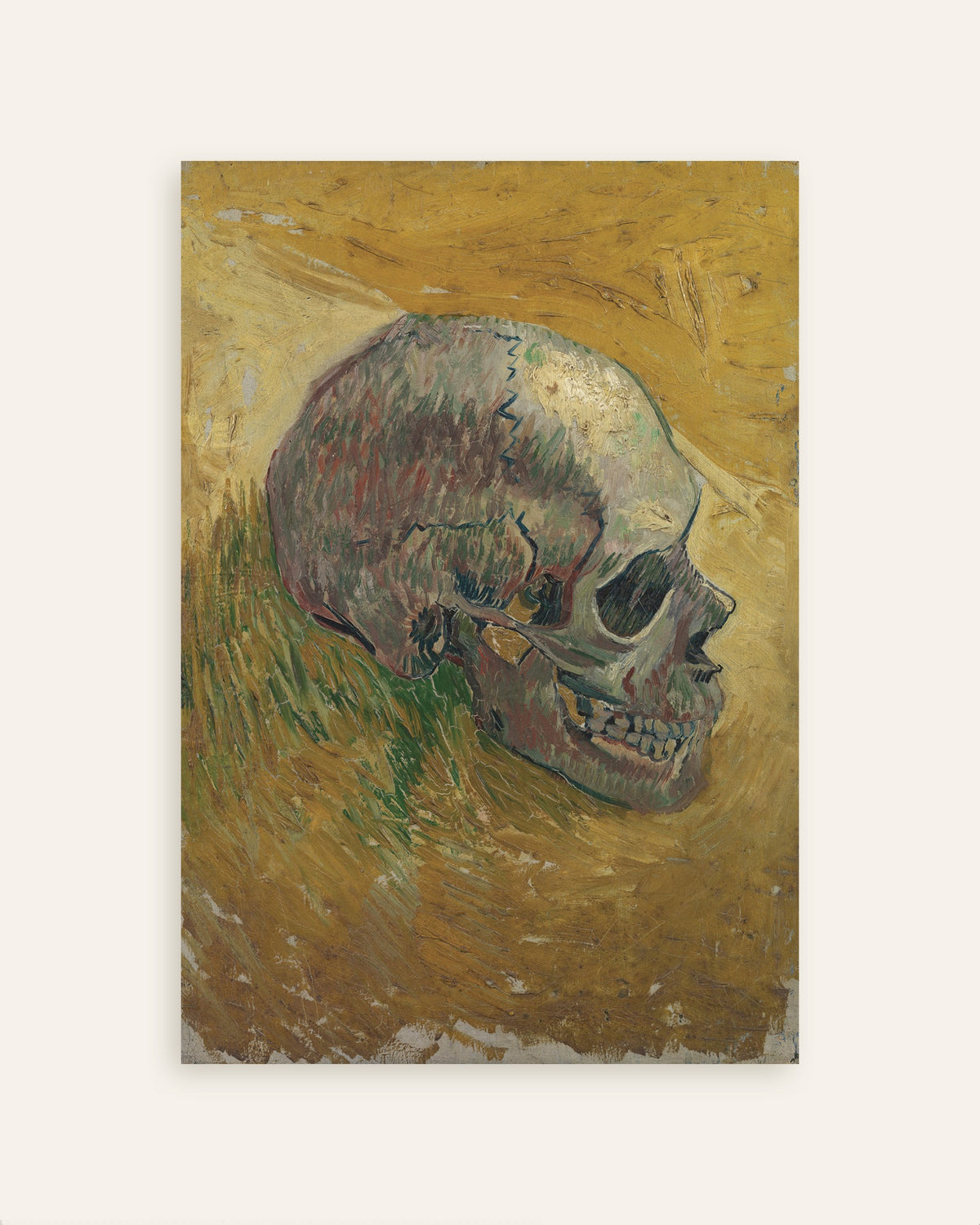 Juliste teoksesta Pääkallo (1887), Vincent van Gogh, pikkukuva
