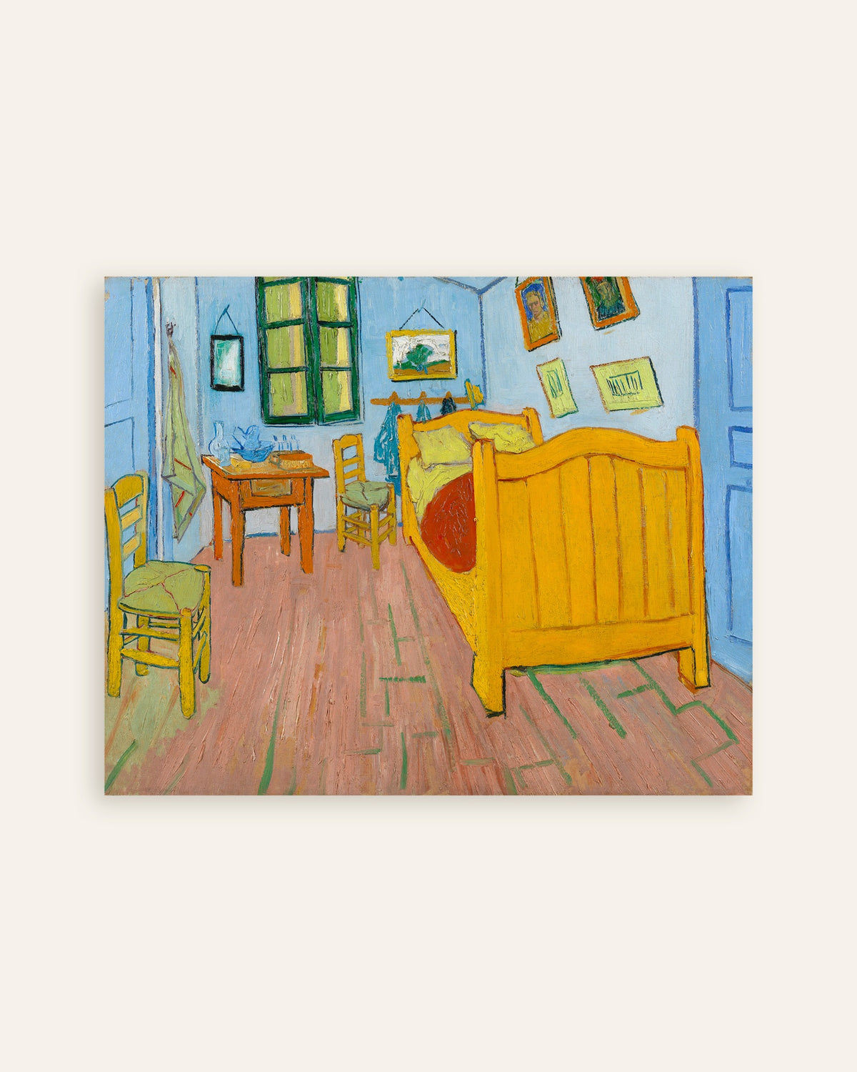 Vincent van Goghin Makuuhuone (1888) -julisteen pikkukuva