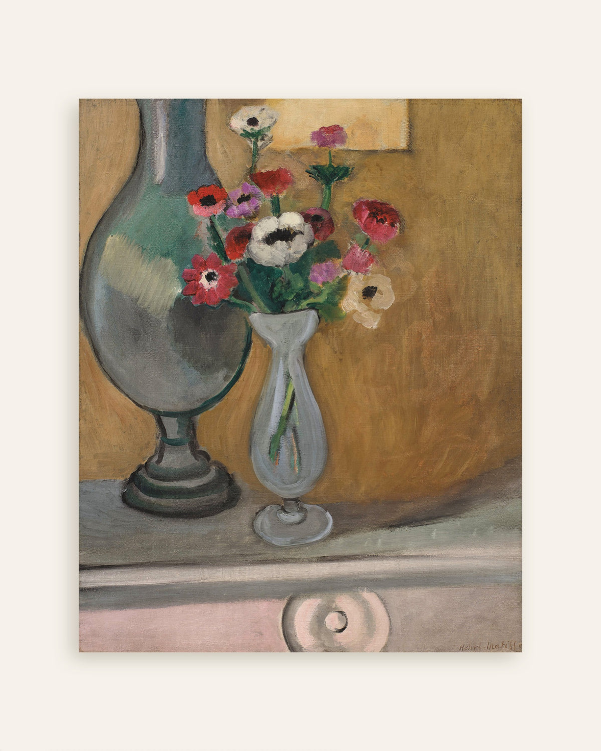 Juliste teoksesta Henri Matisse, Anemonekimppu (1918), pikkukuva