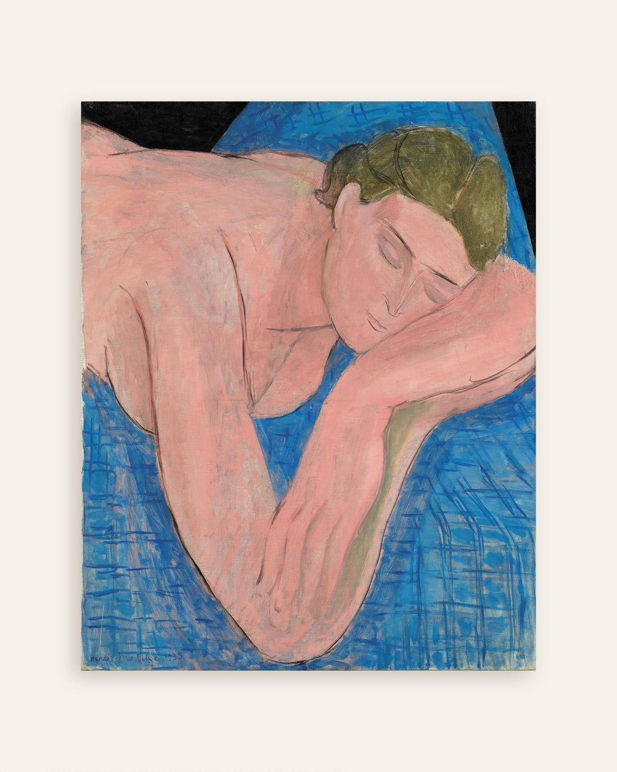 Henri Matisse, Uni (1935) -juliste, pikkukuva