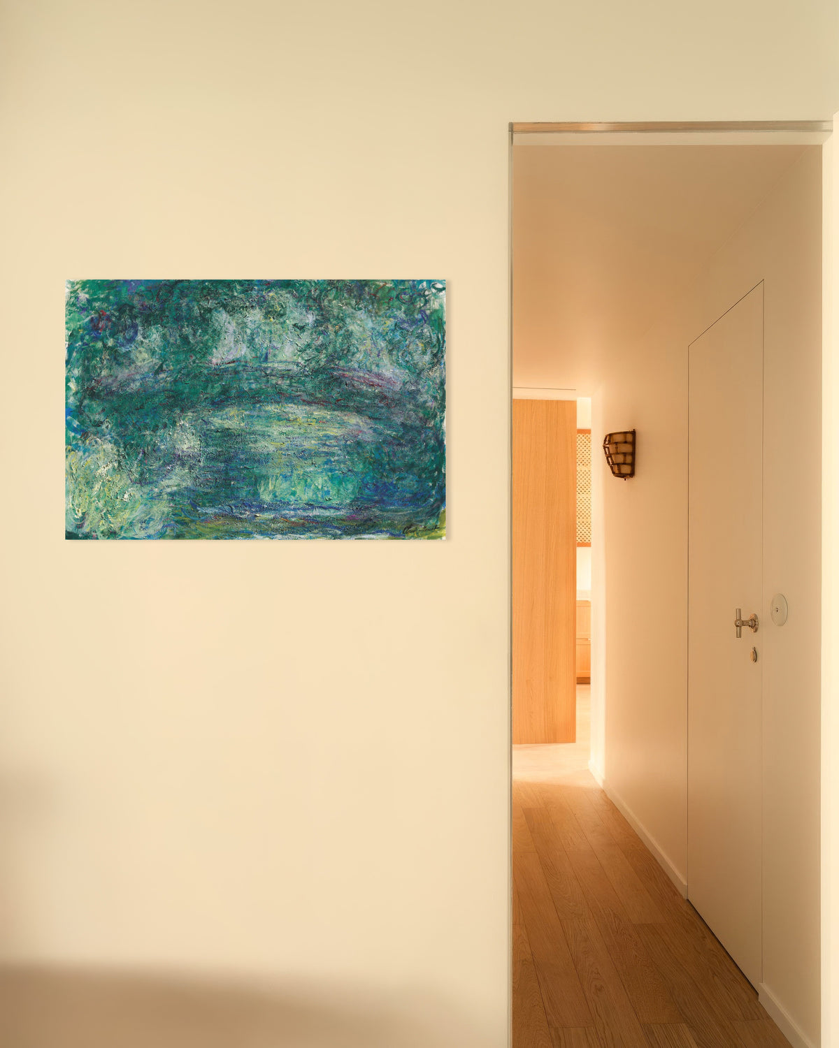 Claude Monet’n Japanilainen silta (1918–1924) -juliste