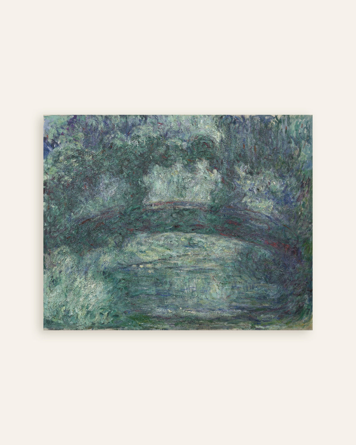 Claude Monet’n Japanilainen silta (1919–1924) -juliste, pienoiskuva