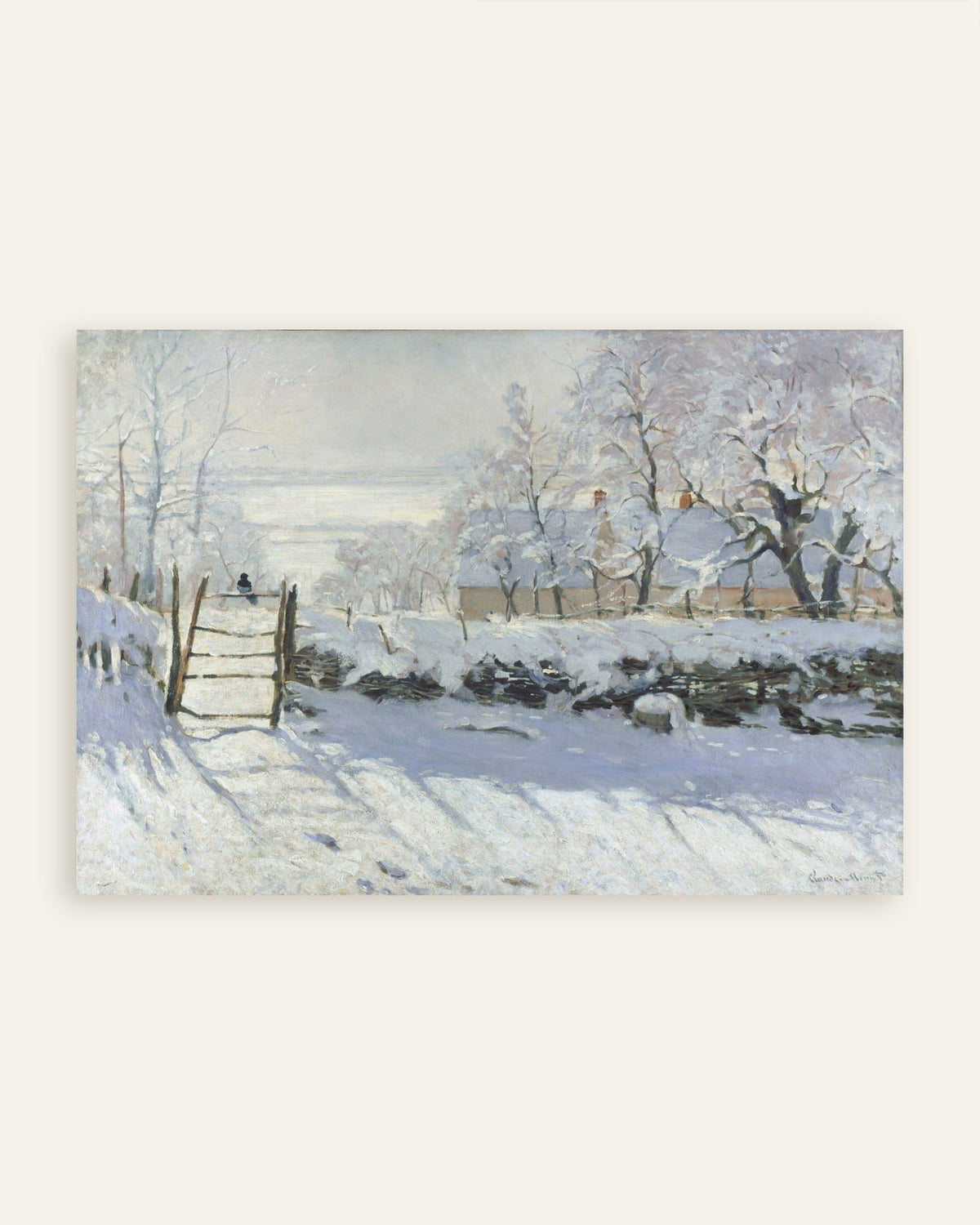 Claude Monet’n Harakka (1868–1869) -juliste, pienoiskuva