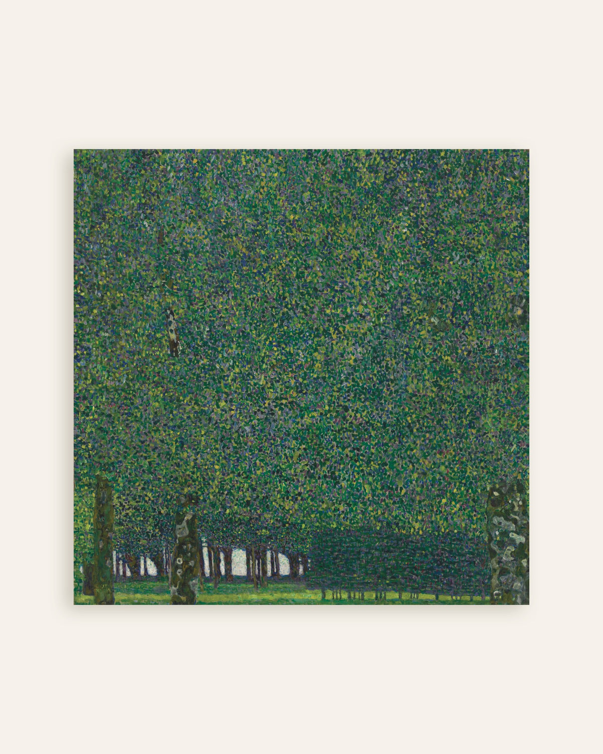 Gustav Klimtin Puisto (n. 1910–1911) -juliste, pienoiskuva