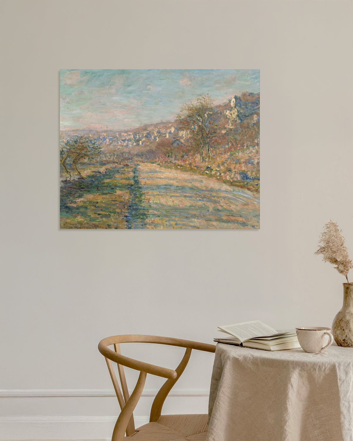 Claude Monet’n Tie La Roche-Guyoniin (1880) -juliste