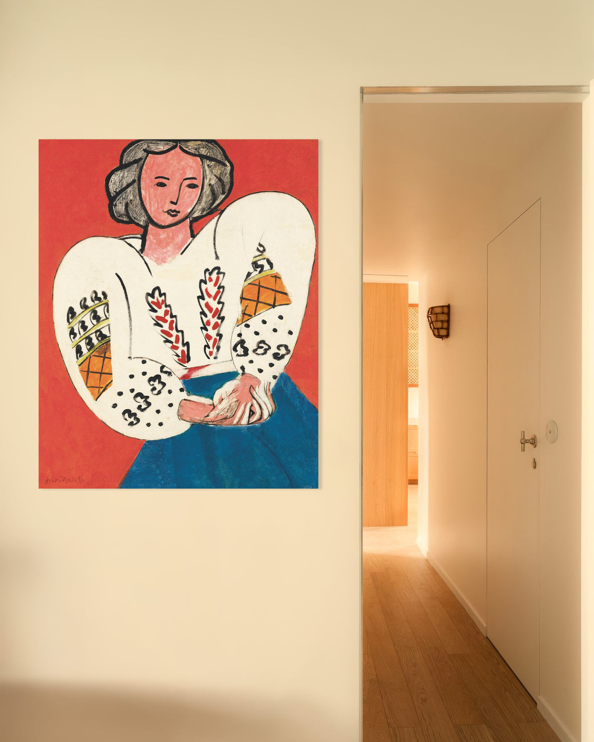 Henri Matisse: Romanialainen pusero (1940) -Juliste