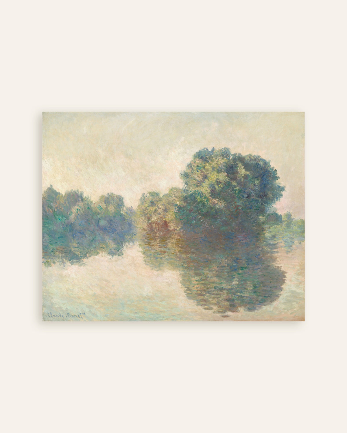 Claude Monet’n Seine Givernyssä (1897) -juliste, pienoiskuva