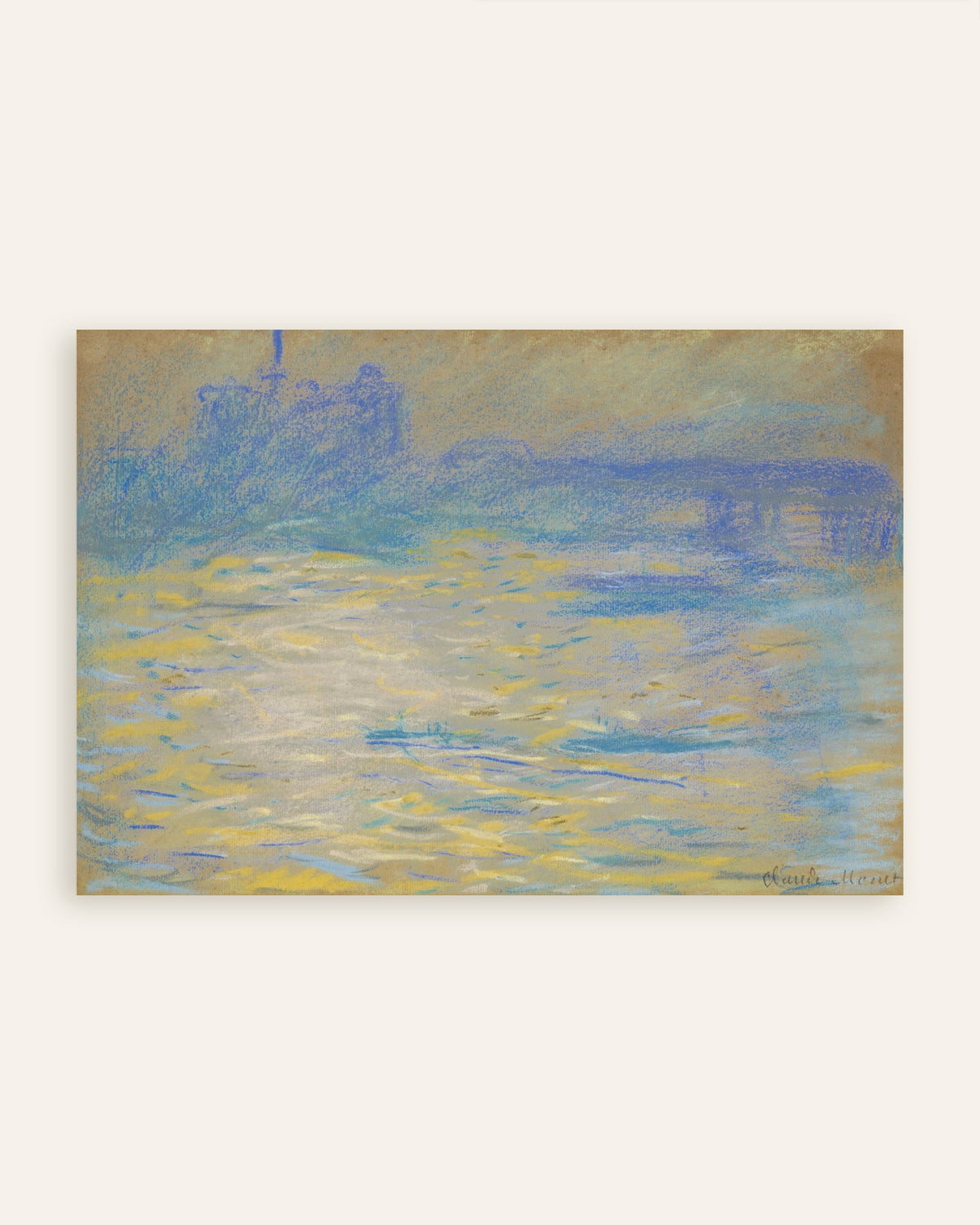 Claude Monet’n Thames (1901) -juliste, pienoiskuva