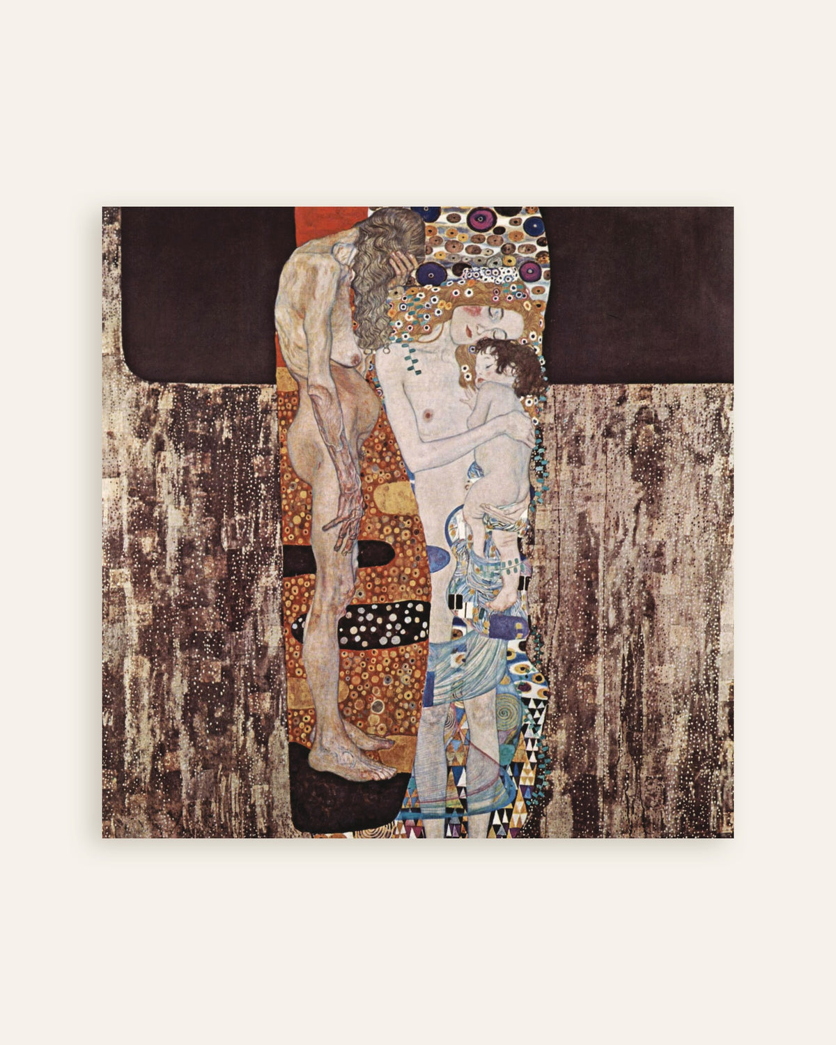 Gustav Klimtin Naisen kolme ikäkautta (1905) -juliste, pienoiskuva