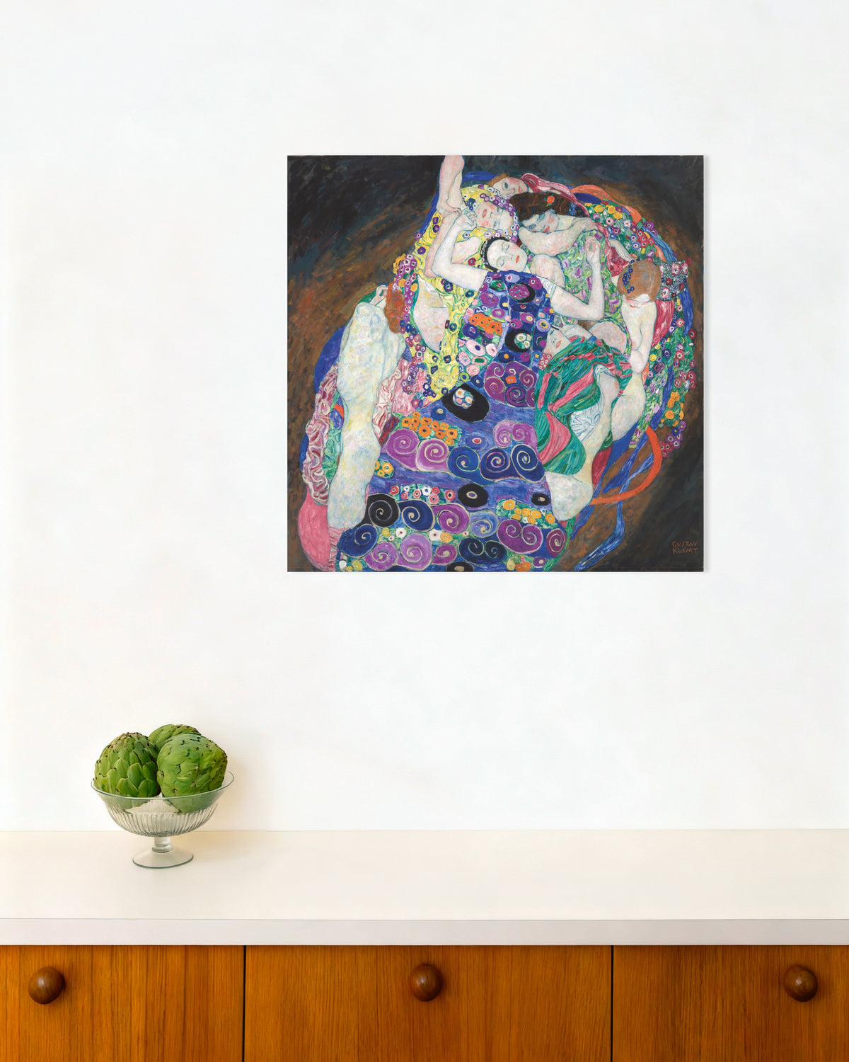 Gustav Klimtin Neitsyt (1913) -juliste