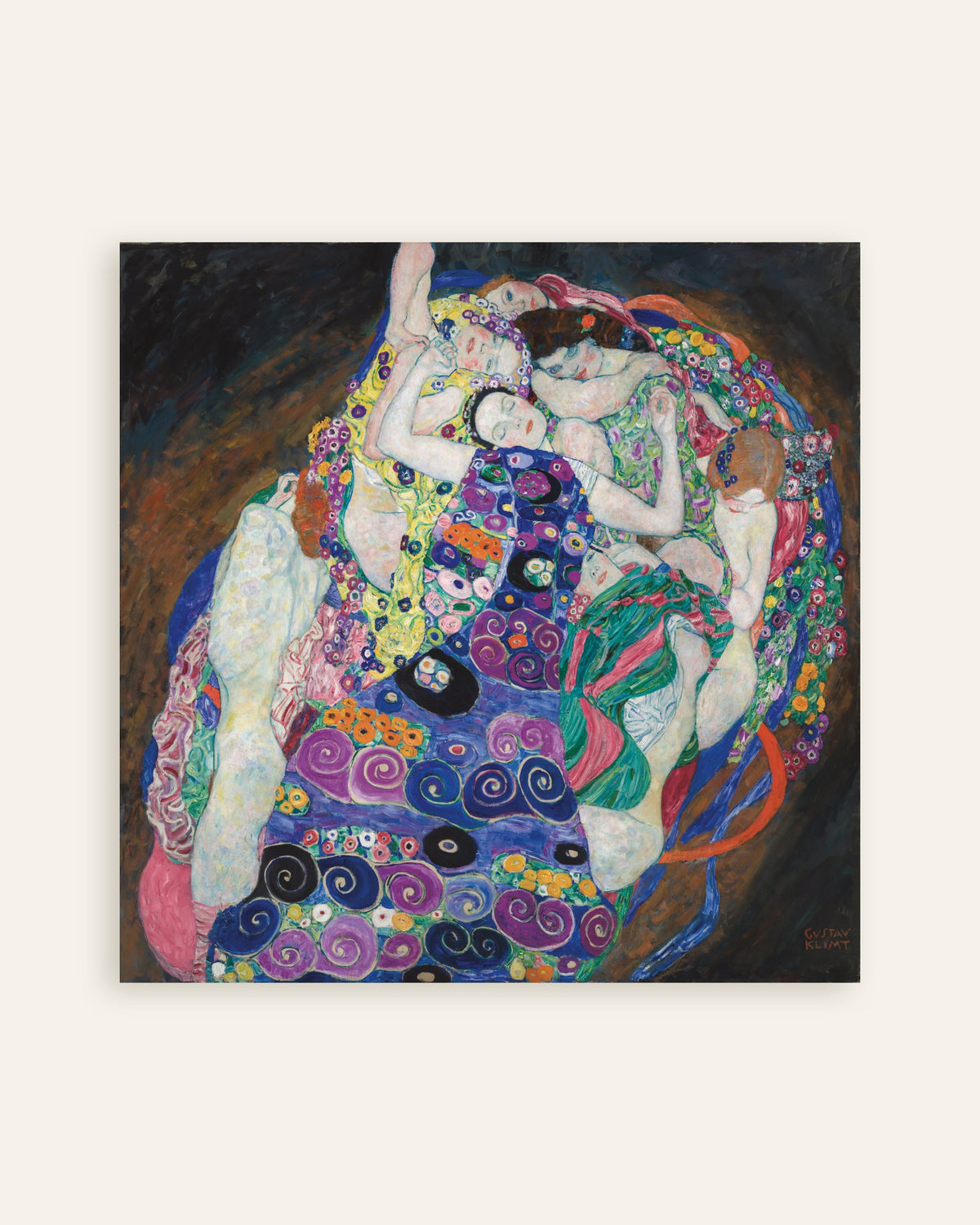 Gustav Klimtin Neitsyt (1913) -juliste, pienoiskuva