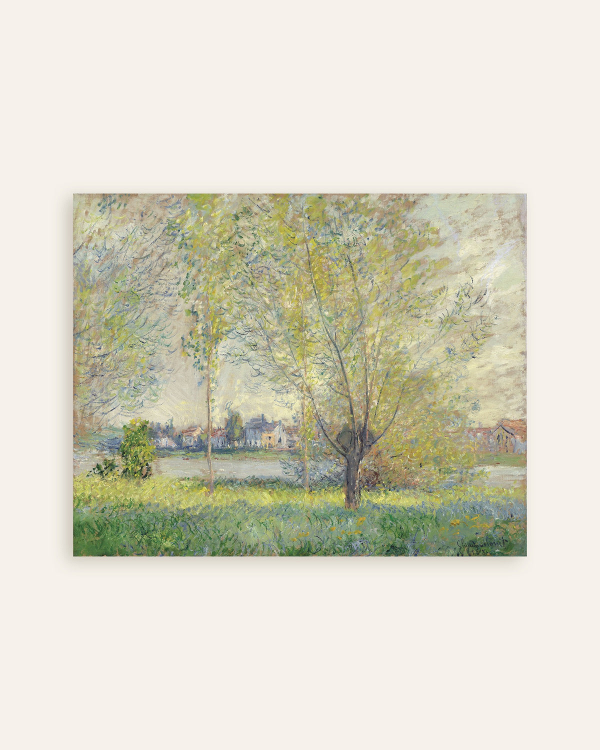 Claude Monet’n Pajut (1880) -juliste, pienoiskuva