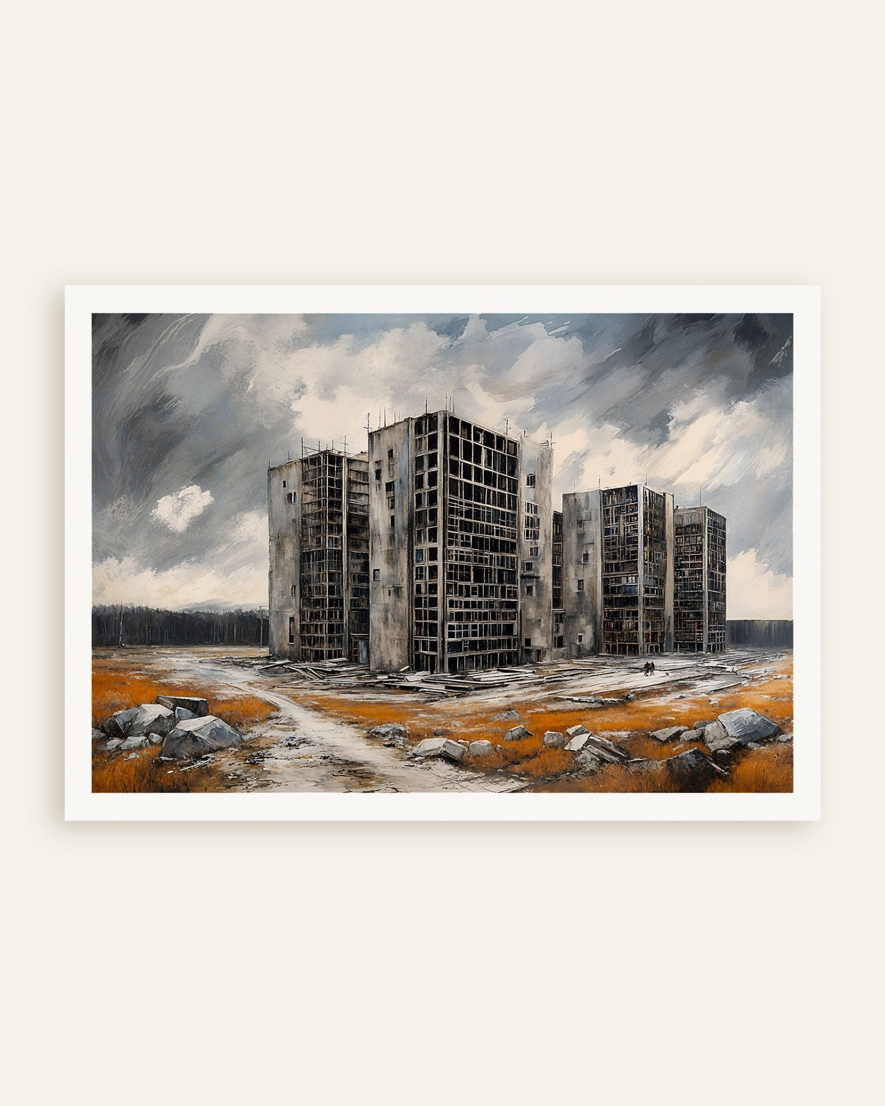 Poster of "This is what they do" – Ukraine - The Ruins - Poster, thumbnail