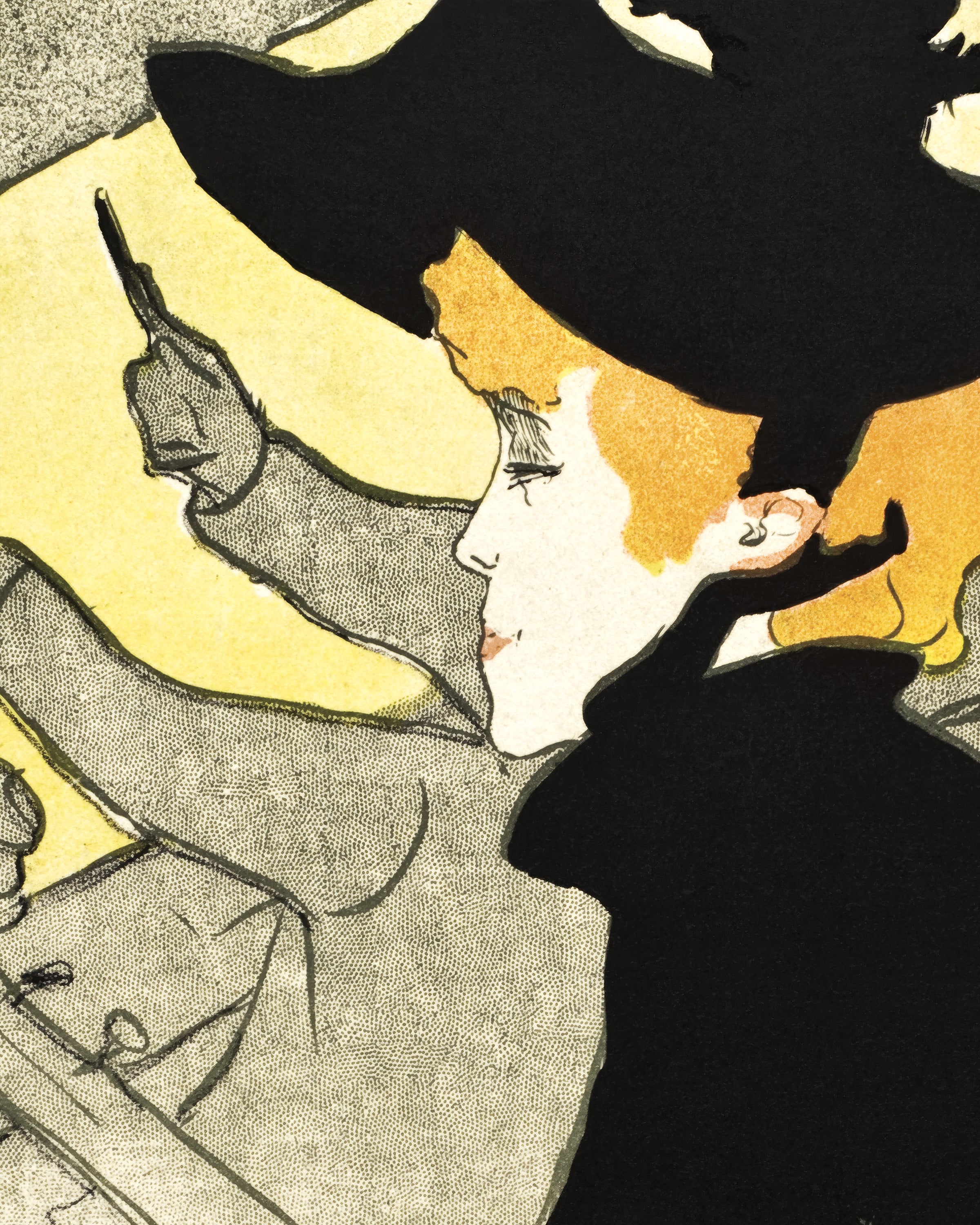 Divan Japonais (n. 1892–1893) Henri de Toulouse-Lautrecin juliste
