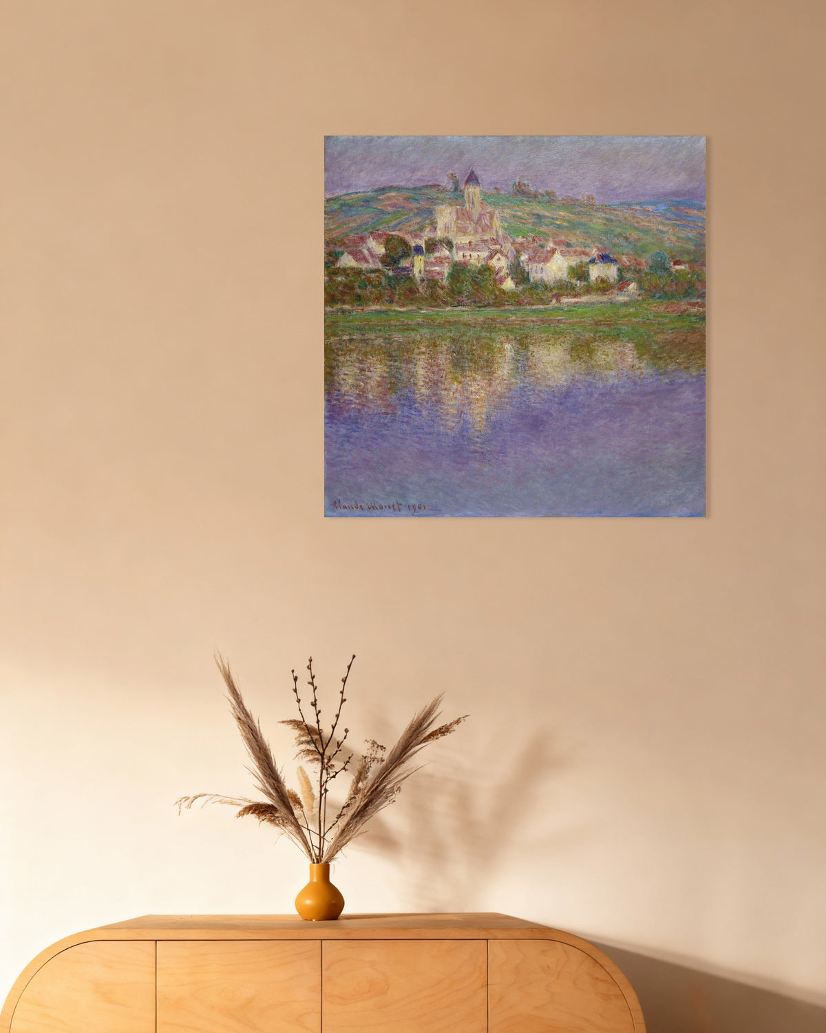 Claude Monet’n Vétheuil (1901) -juliste