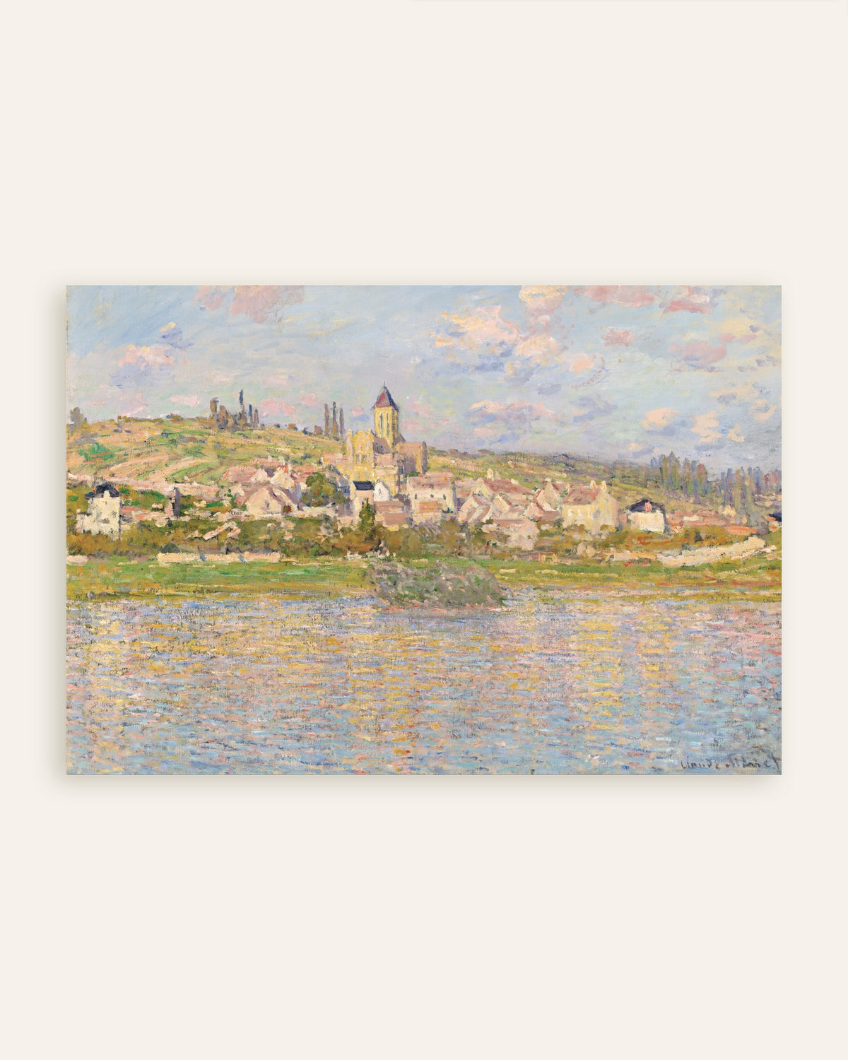 Claude Monet’n Vétheuil -juliste, pienoiskuva