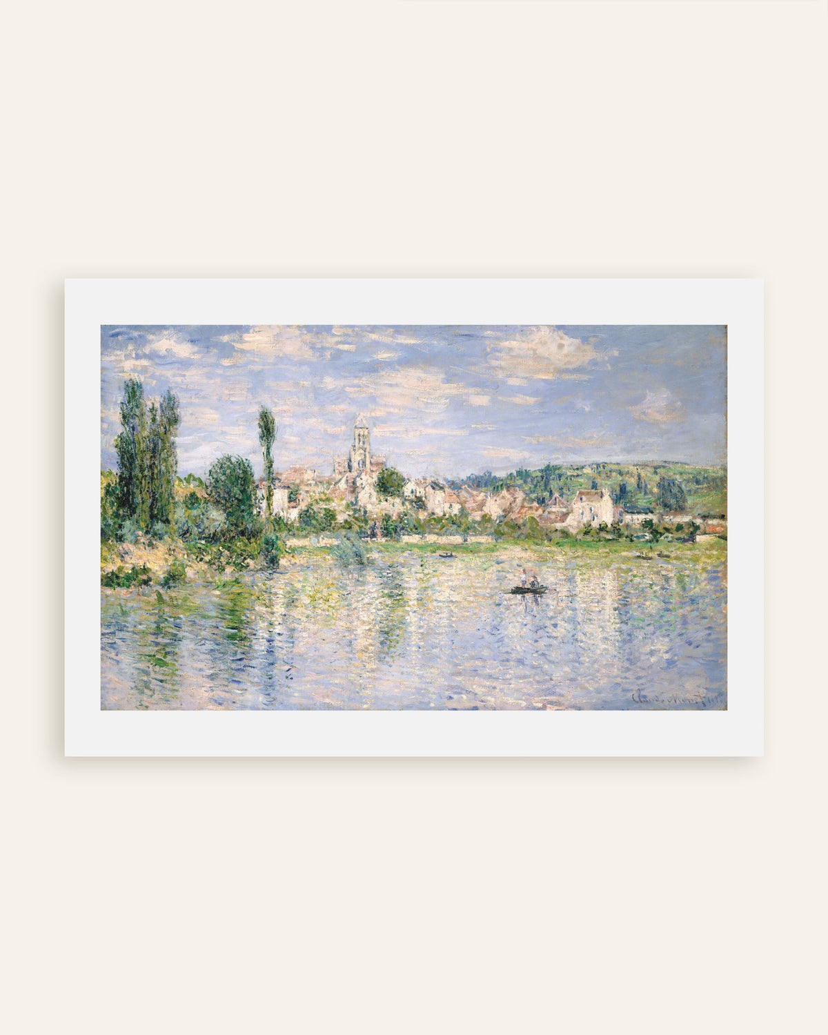 Claude Monet’n Vétheuil kesällä (1880) -juliste, pienoiskuva
