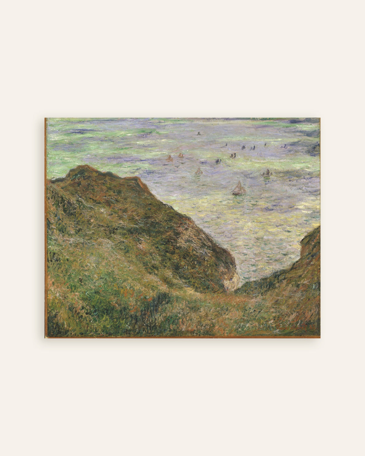 Claude Monet’n Näkymä merelle (1882) -juliste, pienoiskuva