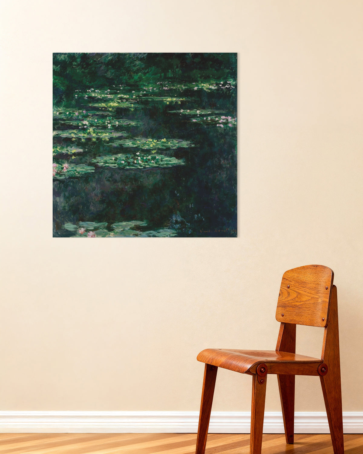 Claude Monet’n Lumpeet (1904) -juliste
