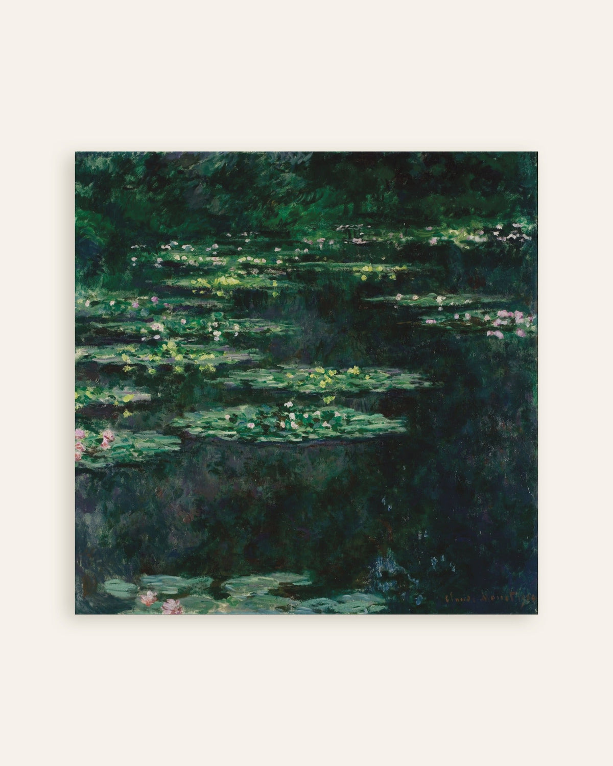 Claude Monet’n Lumpeet (1904) -juliste, pienoiskuva
