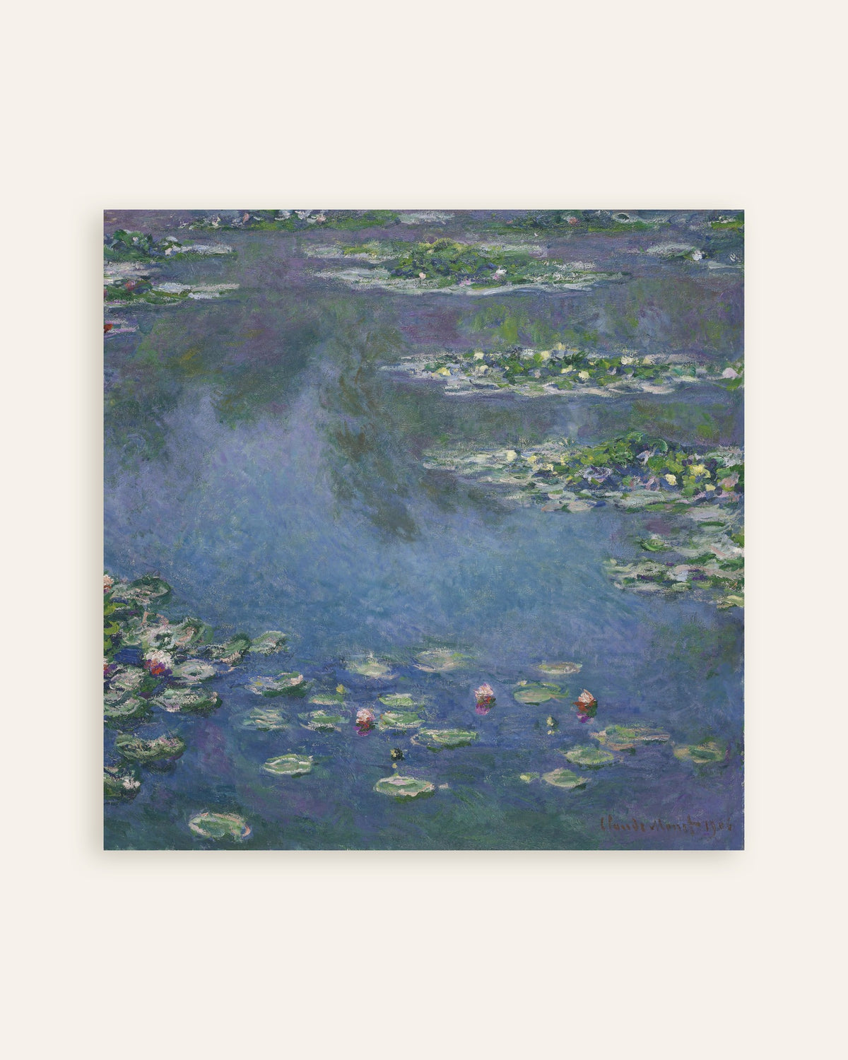 Claude Monet’n Lumpeet (1906) -juliste, pienoiskuva