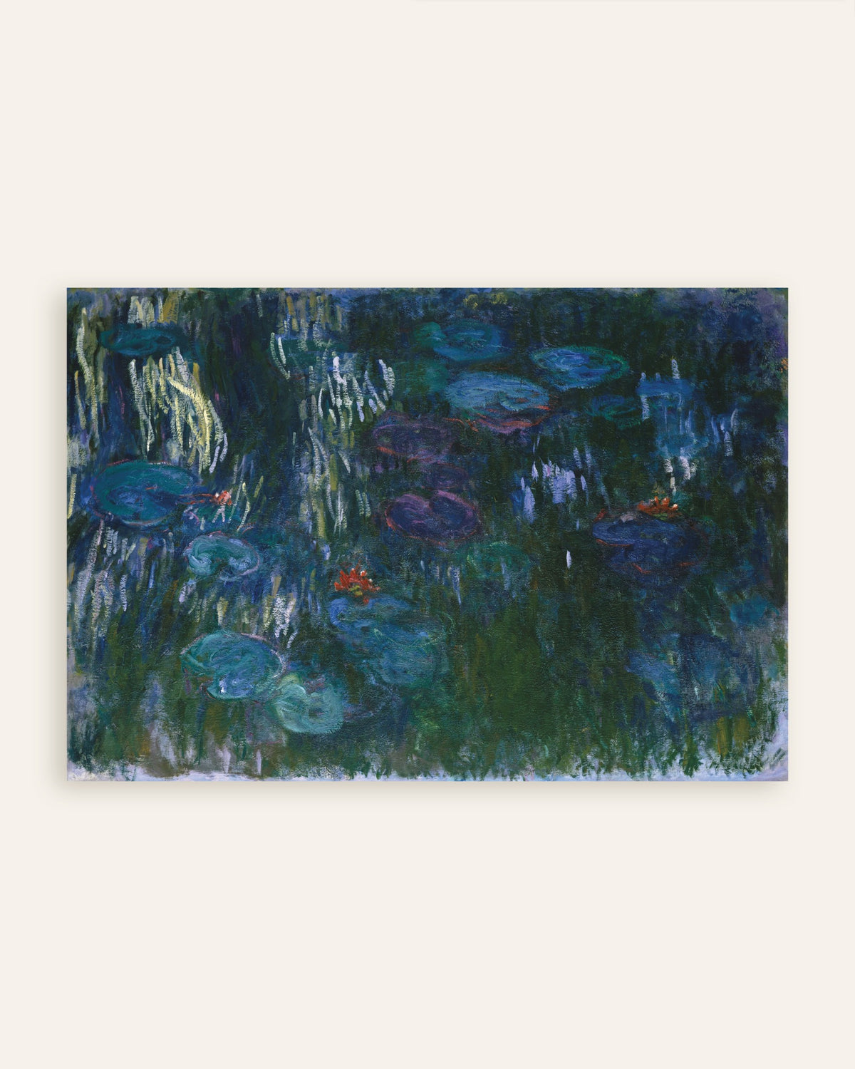 Claude Monet’n Lumpeet (1916–1919) -juliste, pienoiskuva