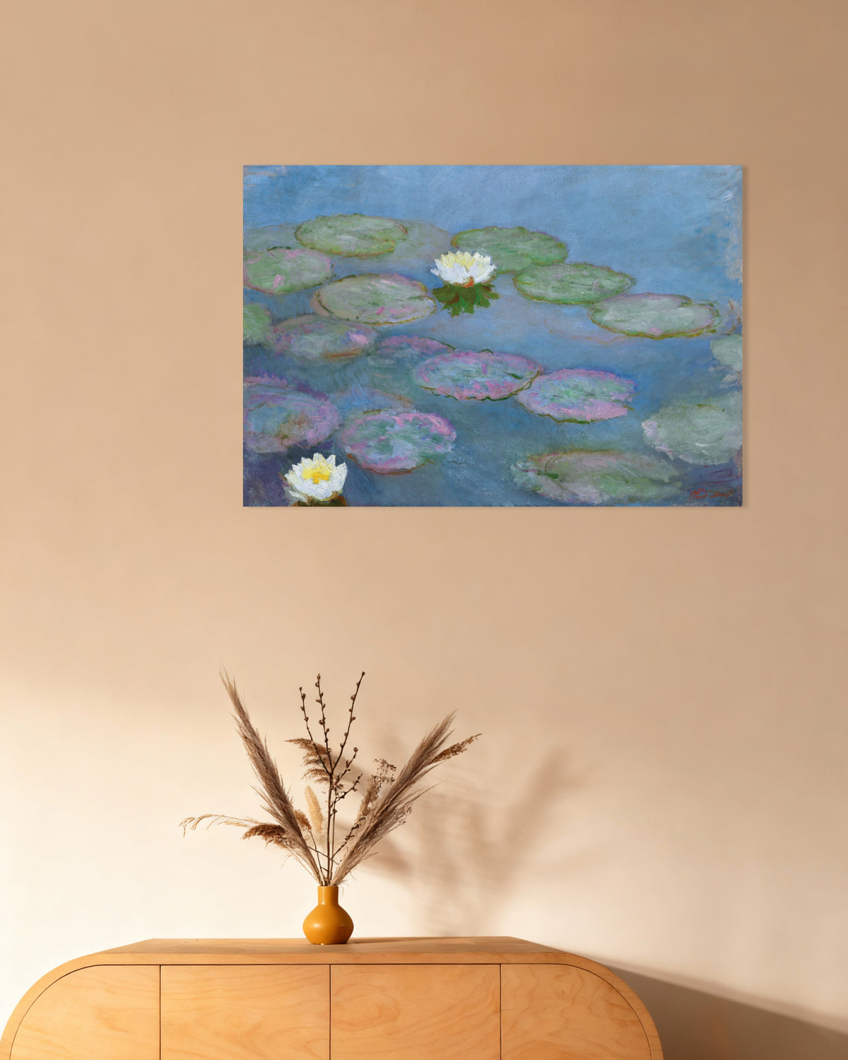 Claude Monet’n Lumpeet (n. 1897–1899) -juliste