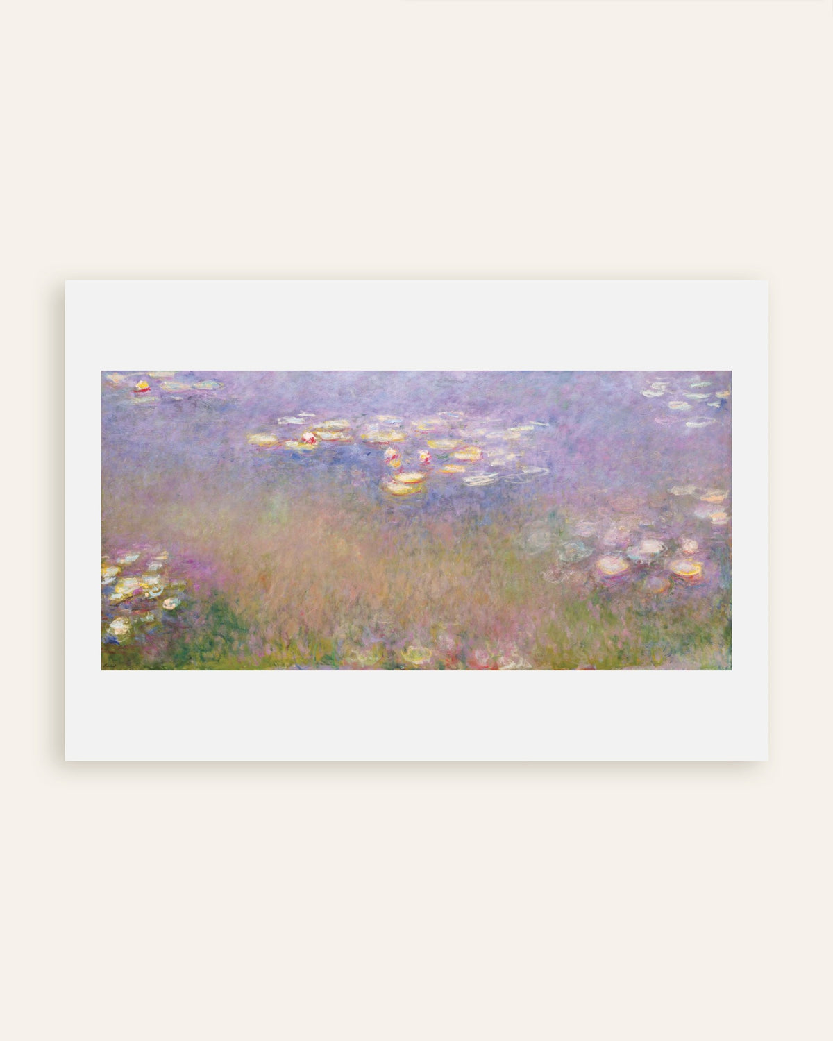 Claude Monet’n Lumpeet (n. 1915–1926) -juliste, pienoiskuva