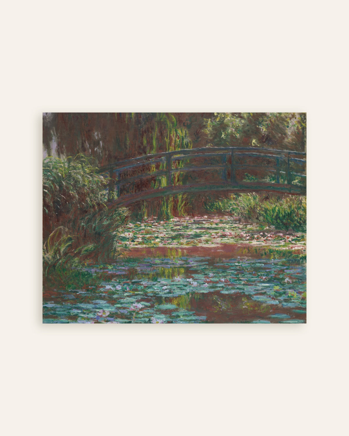 Claude Monet’n Lumpelampi (1900) -juliste, pienoiskuva