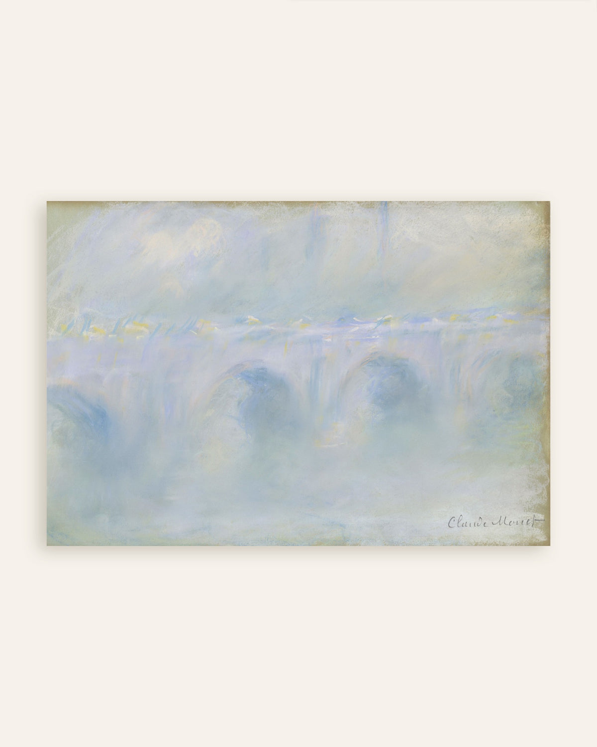 Claude Monet’n Waterloo Bridge (1901) -juliste, pienoiskuva