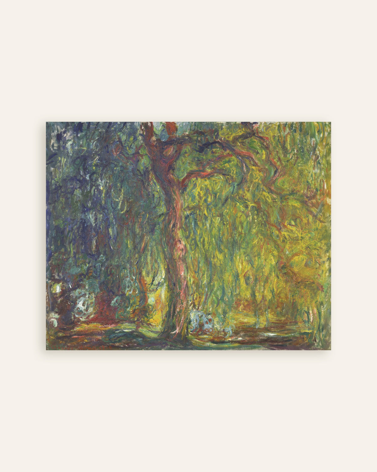 Claude Monet’n Riippapaju (1918–1919) -juliste, pienoiskuva
