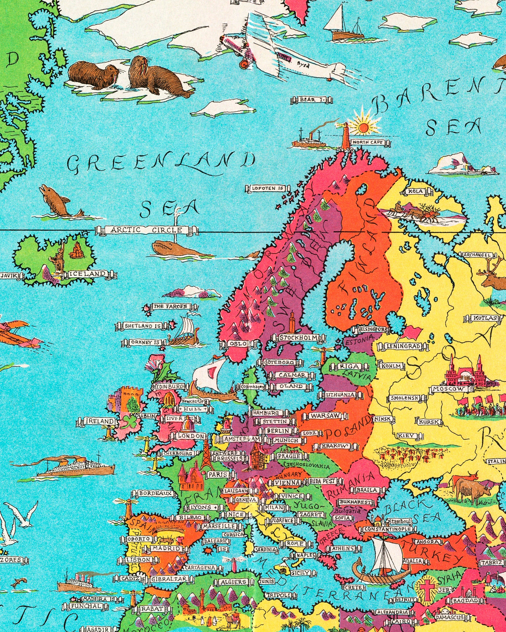 World map (1931) - Poster